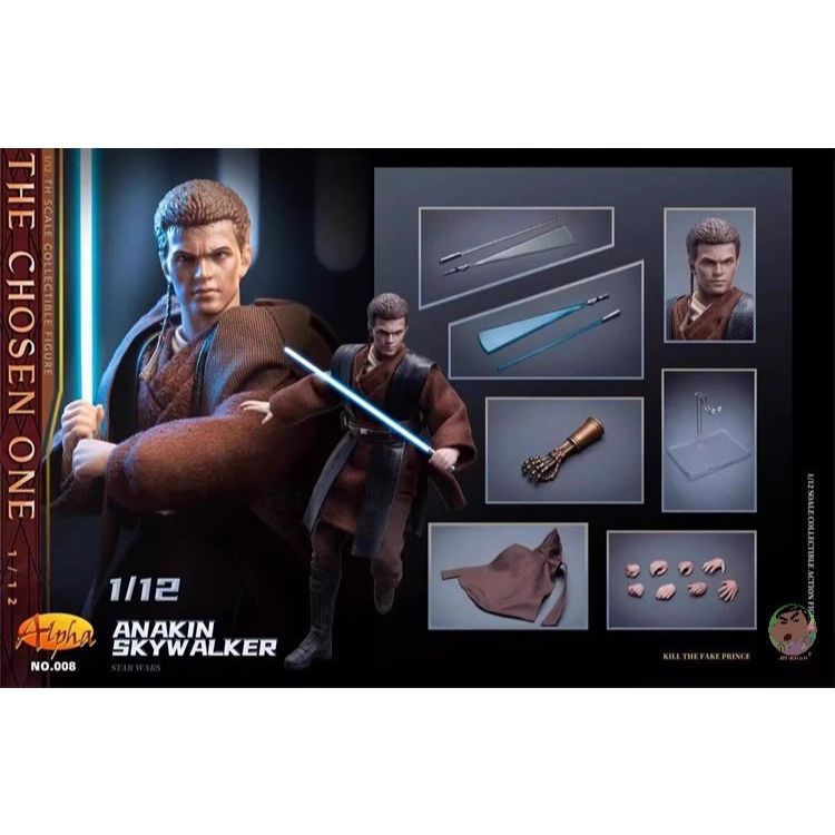 ( ⭕ PRE-ORDER)ALPHA 1/12 Star Wars Anakin Skywalker Action Figure