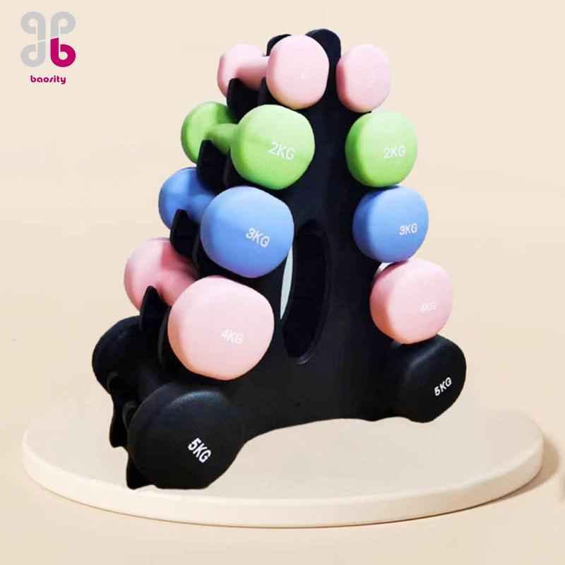 Baosity Dumbbell Rack Stand ขายึดพื้นสําหรับงานหนัก ที่วางดัมเบล ขาตั้งพื้น