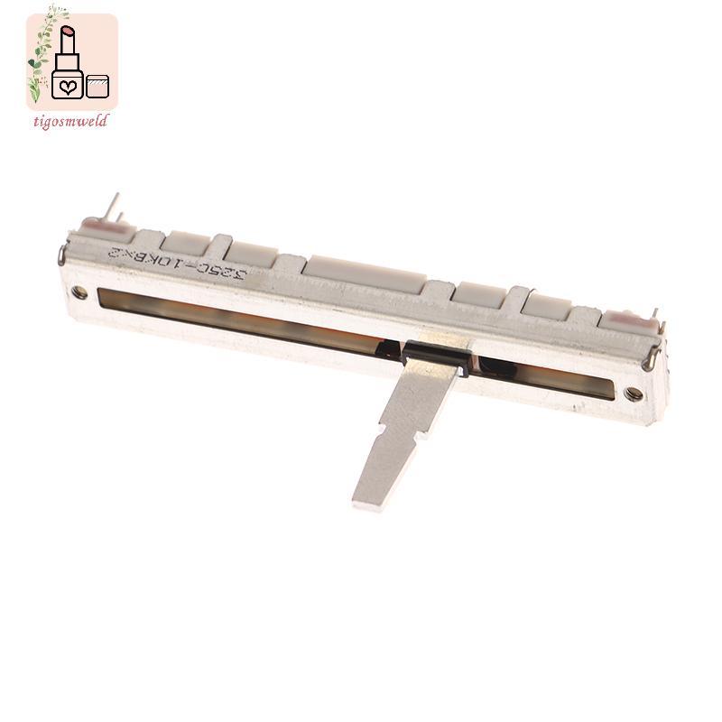 [FI] 1 PC RS45 Series Straight Slip Potentiometer Pitch Tempo Fader 10KB2 DCV1024 ความยาวทั้งหมด 60M