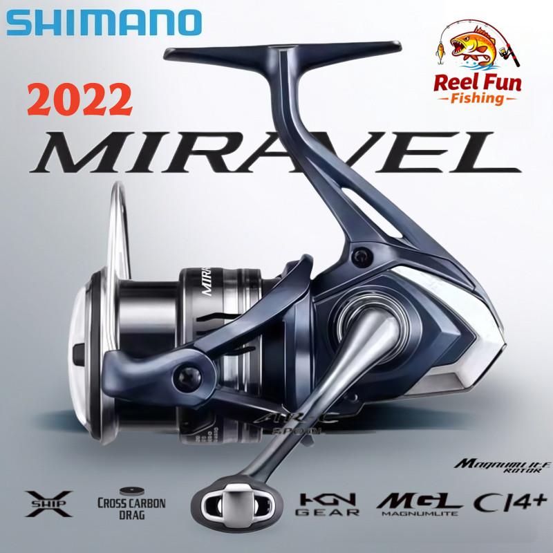 รอกตกปลา Shimano Miravel รุ่นปี 2022 ของแท้ 100%