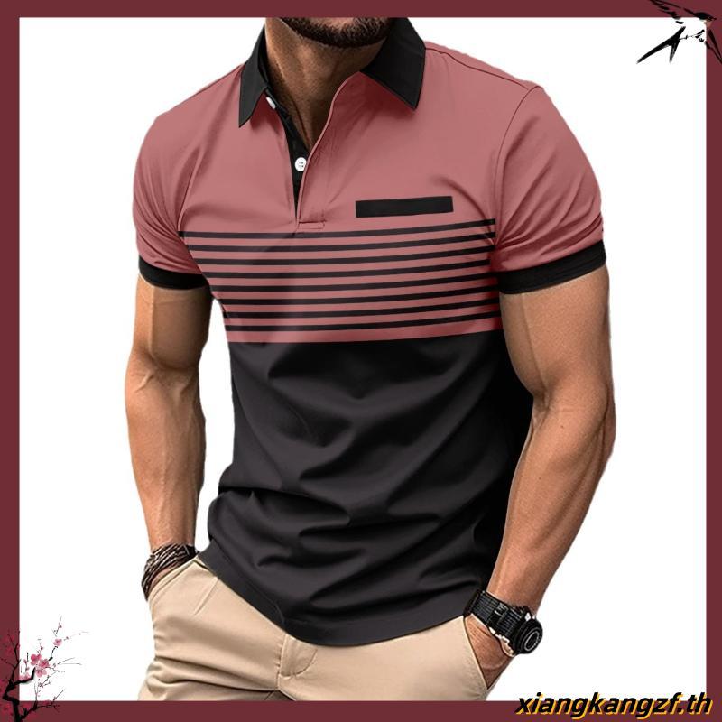 EAGLADE เสื้อยืดโปโลผู้ชายคอปกสําหรับ Man Breathable PLS-52B สี Royal Blue K11