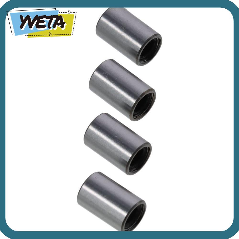 YVETA 4pcs Linear Bearing, LM4UU Bearing Steel LM Series Bearing,คุณภาพสูง 4mm(0.16in)*8mm(0.31in)*1