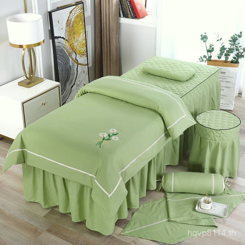 แชมพูกายภาพบําบัดชุดสี่ชิ้น High-End สีแดงนวด Upper-End Beauty Salon เครือข่ายแผ่นผู้ผลิต Bedsprea