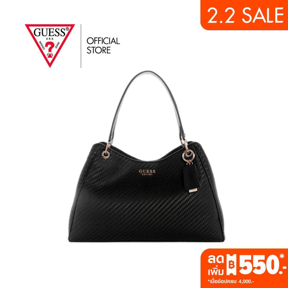 GUESS กระเป๋า รุ่น WG963123 MIREMA GIRLFRIEND CARRYALL สีดำ