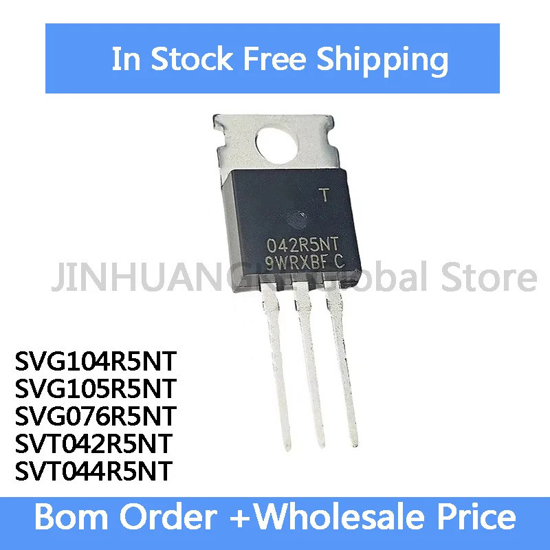5 ชิ้น SVG104R5NT 104R5NT SVG105R5NT 105R5NT SVG076R5NT 0776R5NT SVT042R5NT SVT044R5NT SVT04R5NT 041