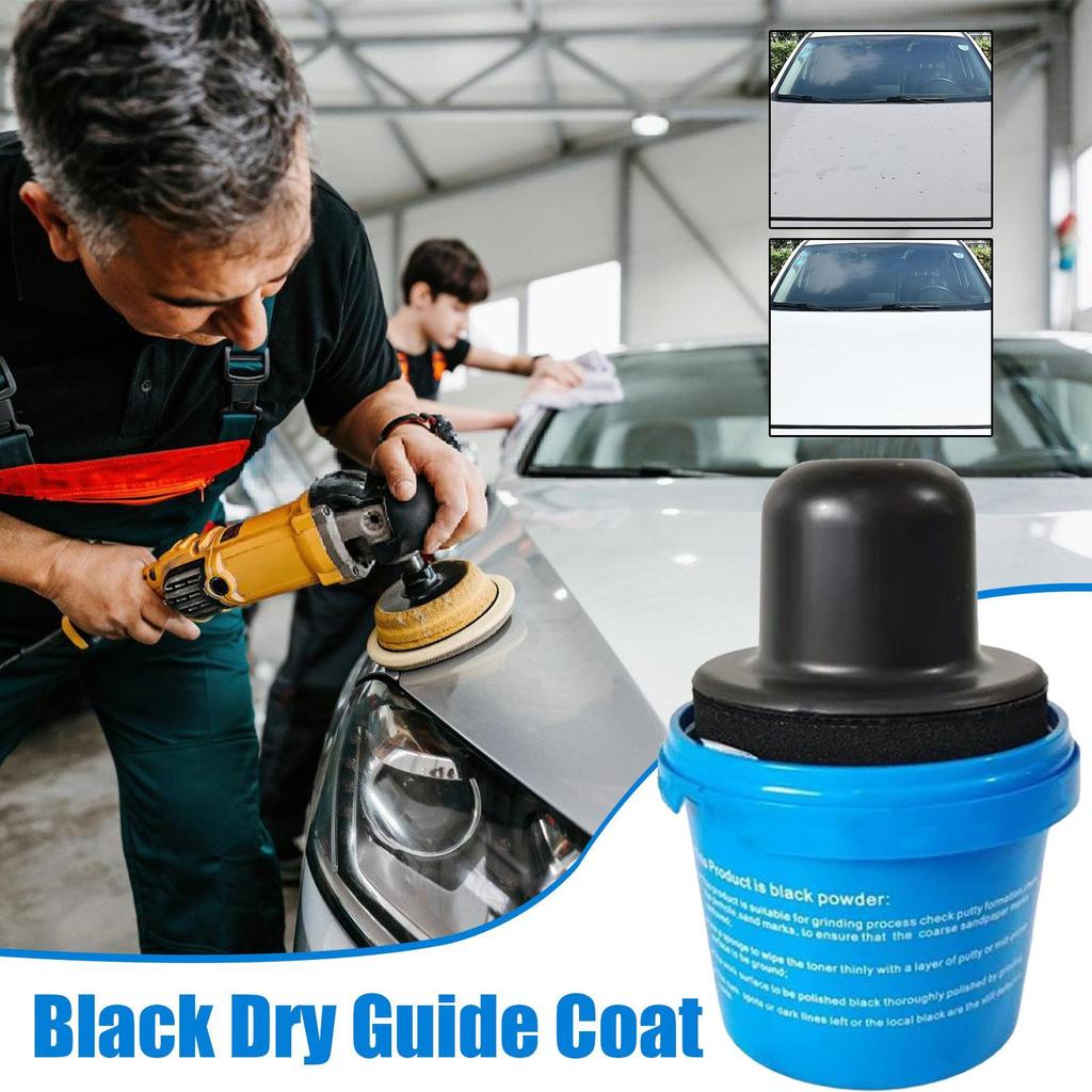 Black Dry Guide Coat Sanding Coat Powder Body Filler for Car Guide Coat Powder ayendsth