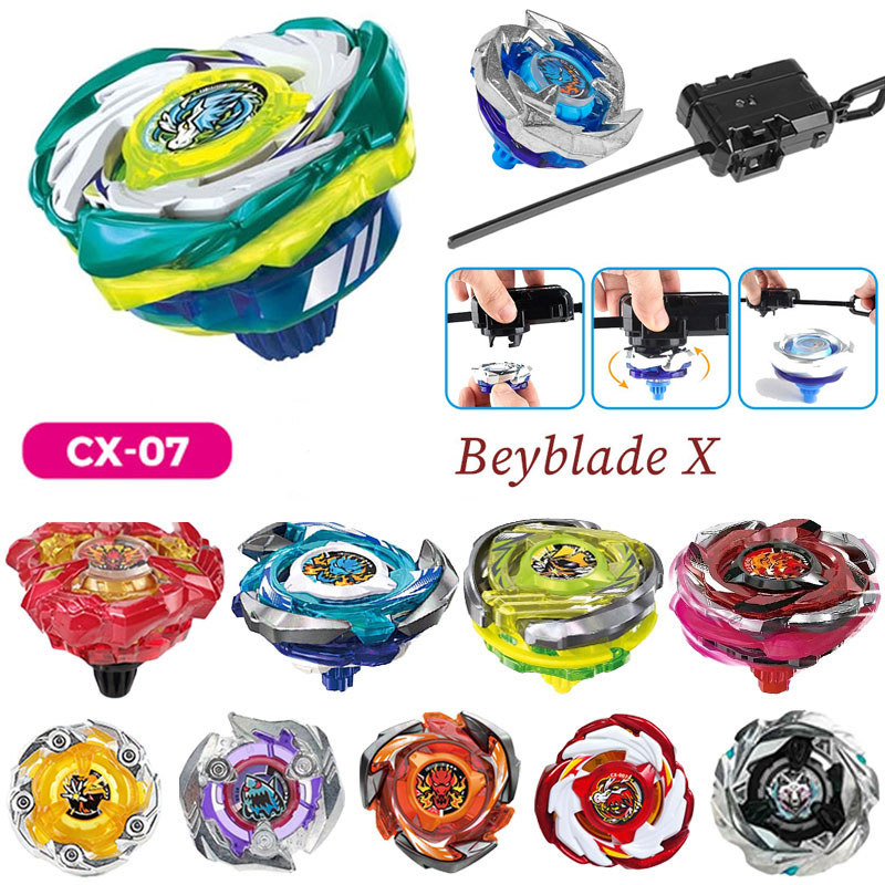 Beyblade X UX CX BX CX-07 Pegasus Blast ของเล่น Beyblade Burst ไม่มี Launcher ตกแต่งสําหรับของขวัญเด