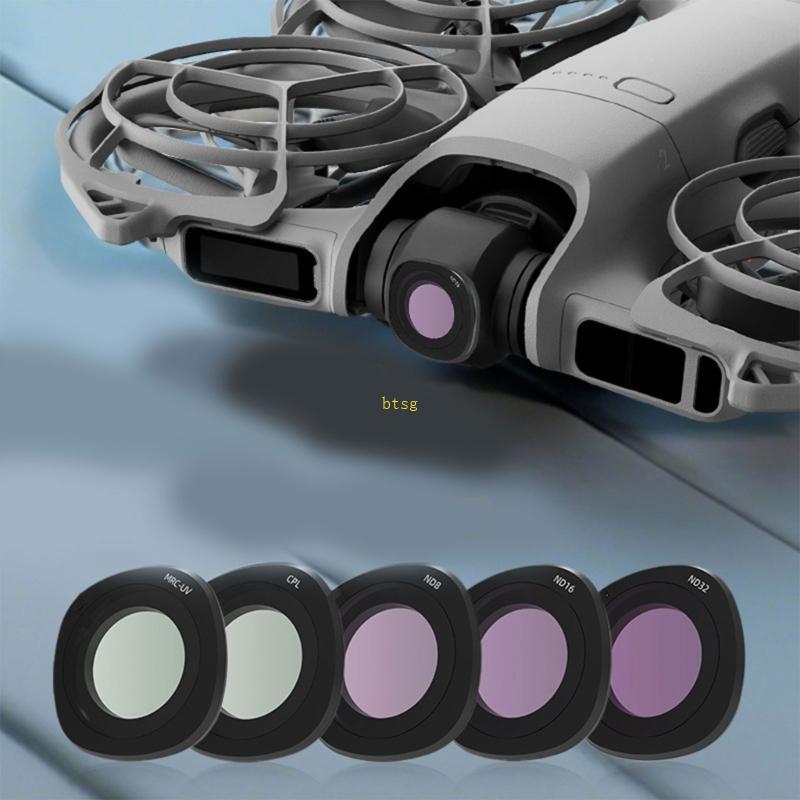Btsg ND8 ND16 ND32 ND64 ND128 ND256 ตัวกรองเลนส์สําหรับกระจกออปติคอลกันน้ํา