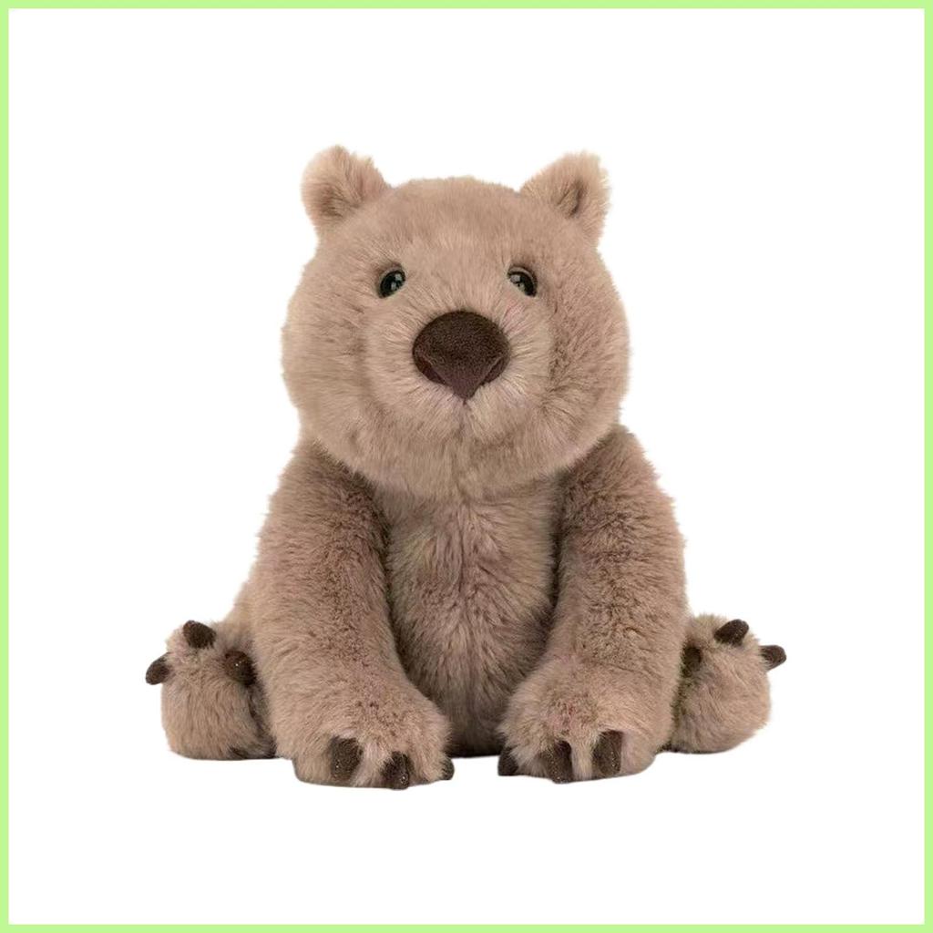 ตุ๊กตาสัตว์น่ารักตุ๊กตา Huggable Wombat ของเล่นเวลาเล่น Companion ตุ๊กตาสัตว์ตุ๊กตาเด็กชายหญิง poste