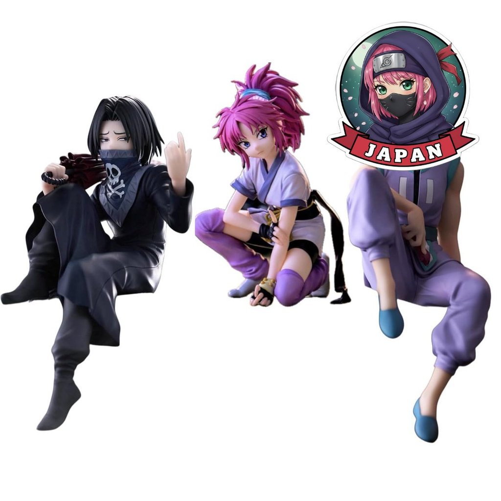 ฟิกเกอร์ Feitan, Machi และ Shalnark จาก Hunter x Hunter ฟิกเกอร์ Noodle Stopper HUNTER×HUNTER [3 ชุด
