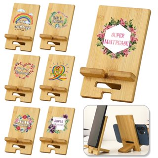 ที่วางโทรศัพท์ไม้สน ขาตั้งโทรศัพท์ ที่วางมือถือ ที่จับมือถือ…