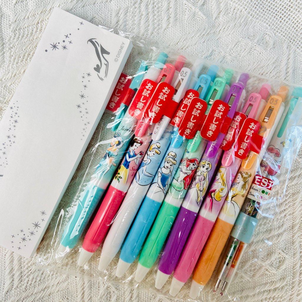 ชุดปากกาเจล ZEBRA ZEBRA sarasa Disney Princess Limited Edition ของญี่ปุ่น