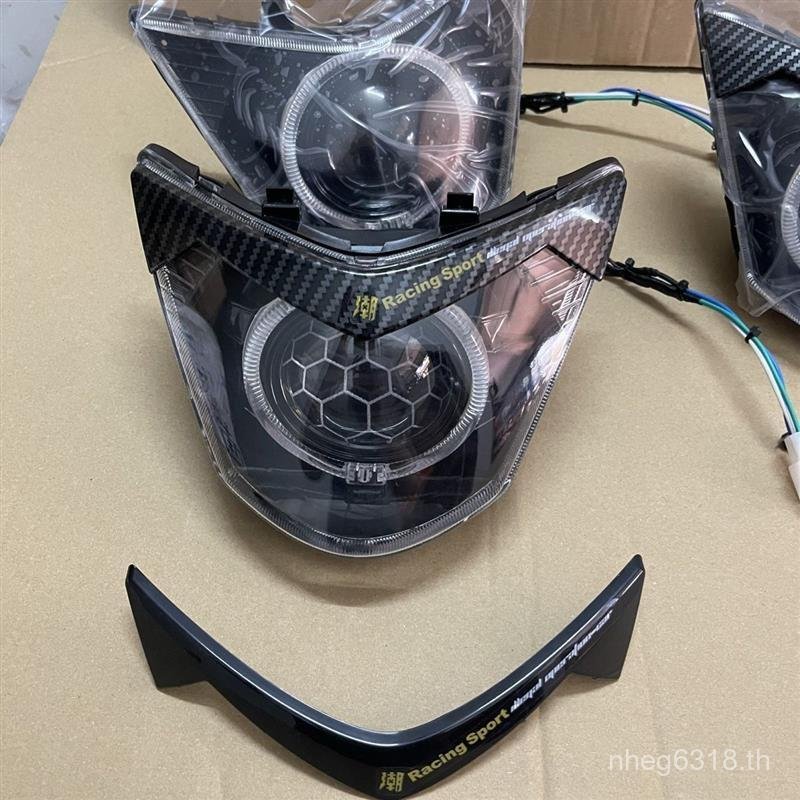 Ghostfire Eyebrow LED ปรับแสงตรง Ghostfire Ghost รถยนต์ไฟฟ้ายี่ห้อใหม่ไฟหน้ารังผึ้ง Other One LED เล