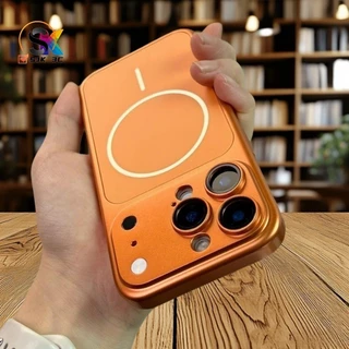 หรูหราอัพเกรดทันทีเปลี่ยนเป็น 17Pro series Matte เคสโทรศัพท์สําหรับ iPhone 17 16 15 14 13 Pro Max เปลี่ยน 17 ProMax ปลอก PC + Matte กลับแม่เหล็กกันกระแทกป้องกันกรณี