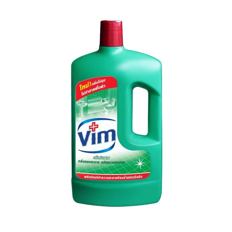 วิมผลิตภัณฑ์ทำความสะอาดห้องน้ำชนิดเข้มข้น 900มล. Vim Concentrated Bathroom Cleaner 900ml. [บาร์โค้ด 8851932263856]