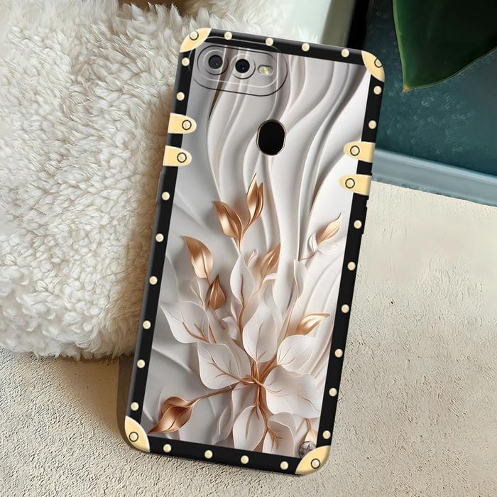 เคสสําหรับ OPPO A5s - A7 - A12 - A11K - F9 Hp Silicone Casing Handphone Softcase Kesing Cassing Cove