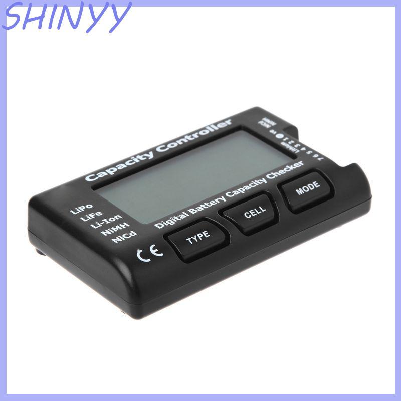 SHI RC CellMeter-7 เครื่องตรวจสอบความจุดิจิตอลสําหรับ Nicd NiMH LiPo LiFe Li-ion