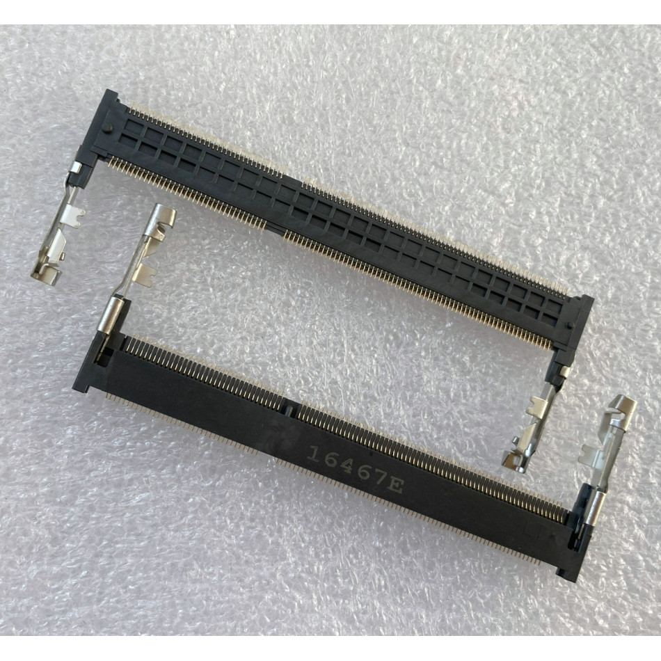 สล็อตหน่วยความจําแล็ปท็อป DDR3 204P 1.5V 4.0H ช่องเสียบการ์ดแบบย้อนกลับไปข้างหน้า