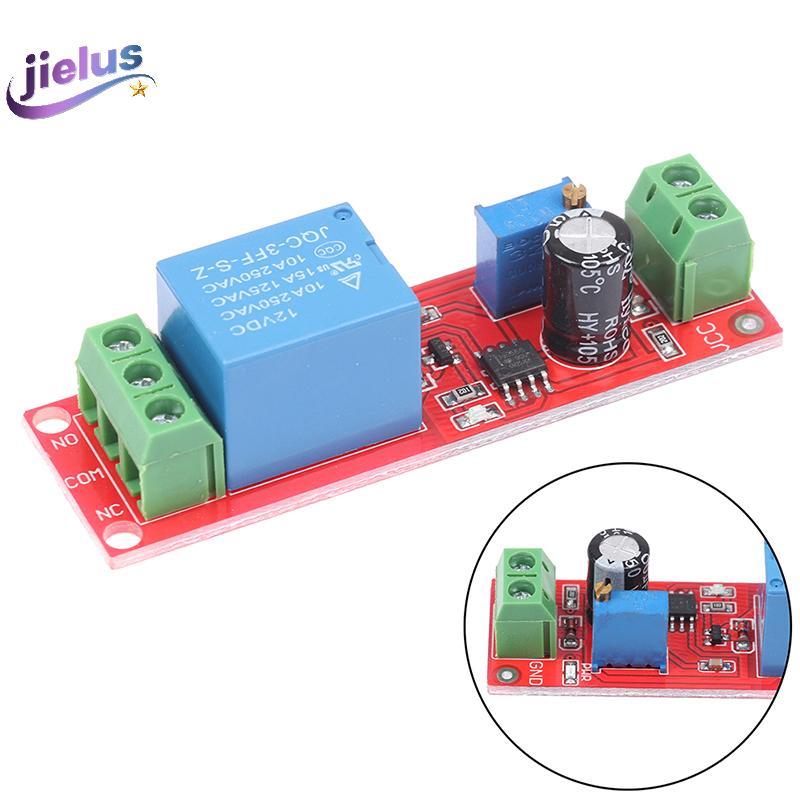 [Jielus] NE555 DC 12V Delay Relay Shield Timer Switch โมดูลปรับได้ PK