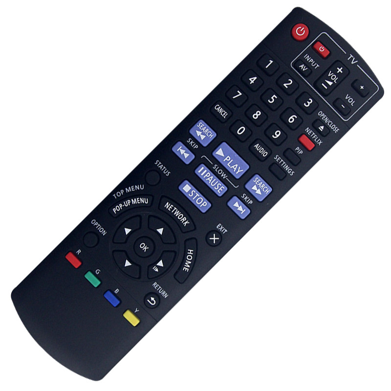 เข้ากันได้กับ Panasonic DVD DMP-BD871 DMP-BD87 DMP-BD755 DMP-BD91 DMP-BD77 รีโมทคอนโทรล N2QAYB000734