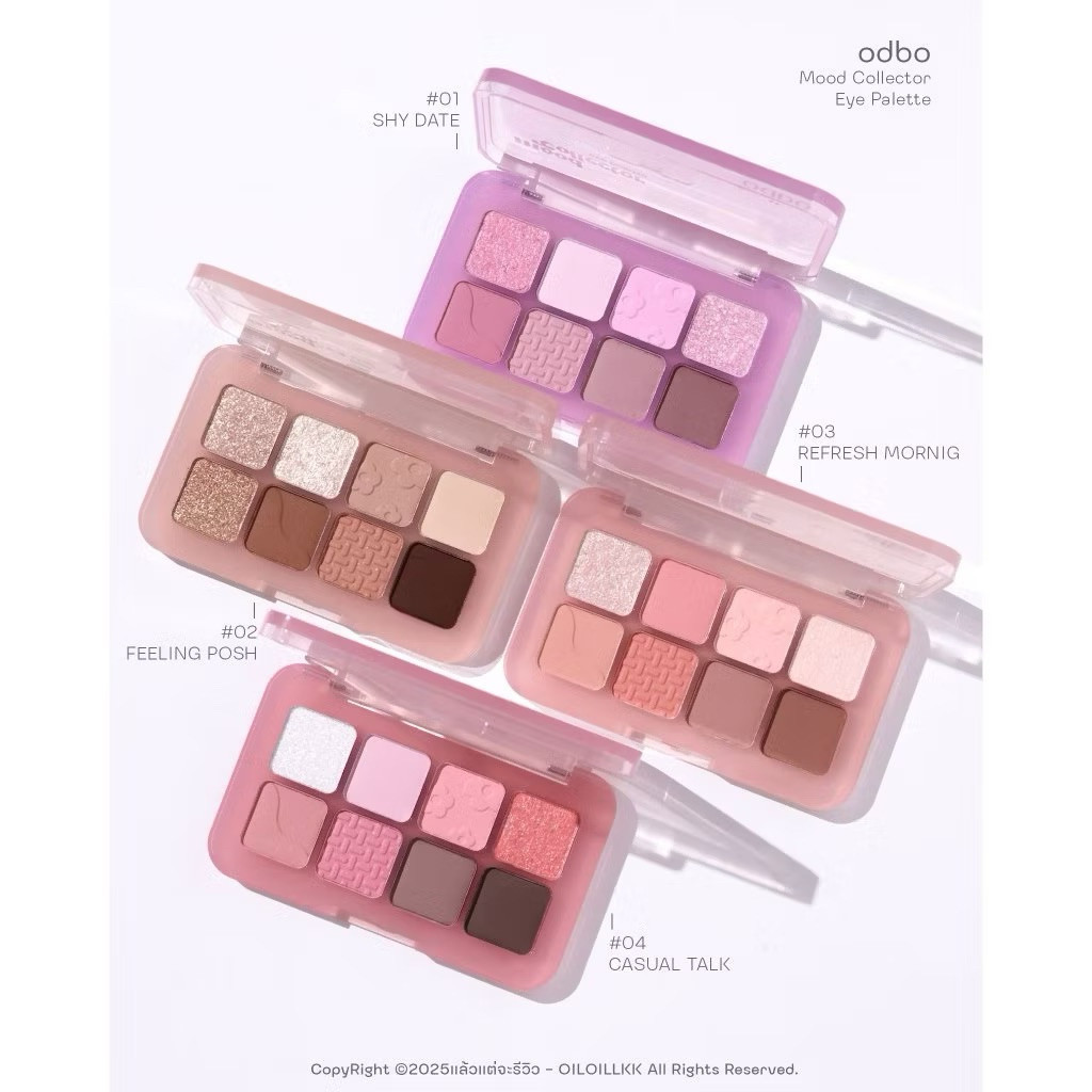 ODBO MOOD COLLECTOR EYE PALETTE - OD2030 #พาเลทมู้ดodbo