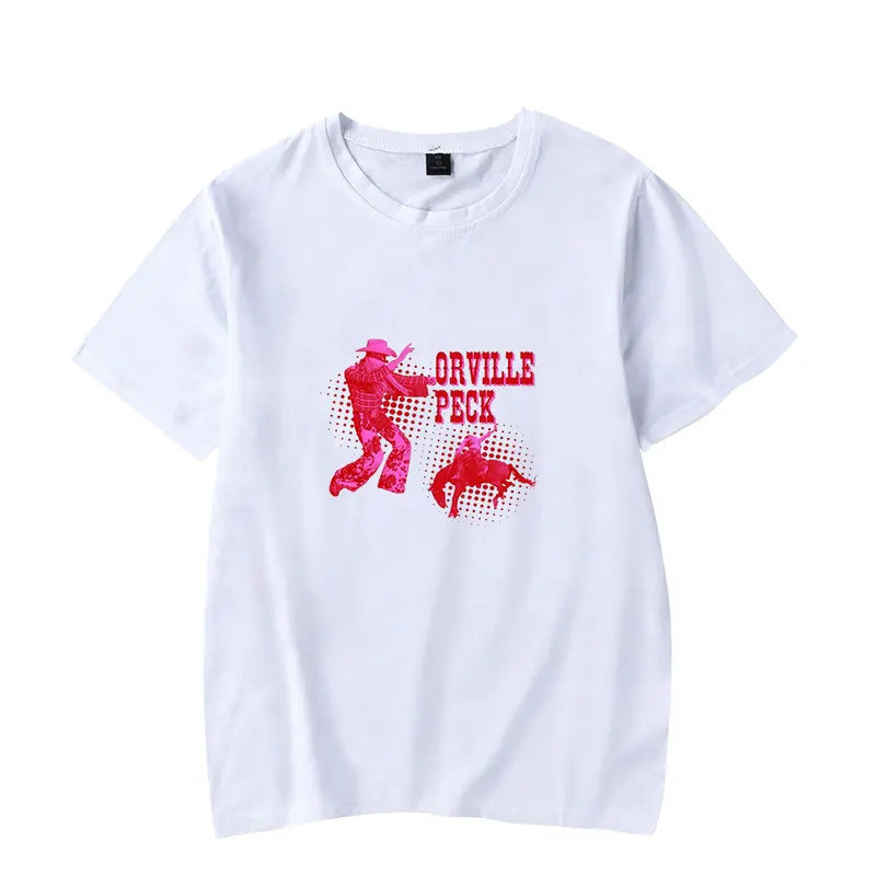 Orville Peck Merch เสื้อยืดผู้ชายแขนสั้น Tee Unisex เสื้อลําลองผู้หญิง Y2K