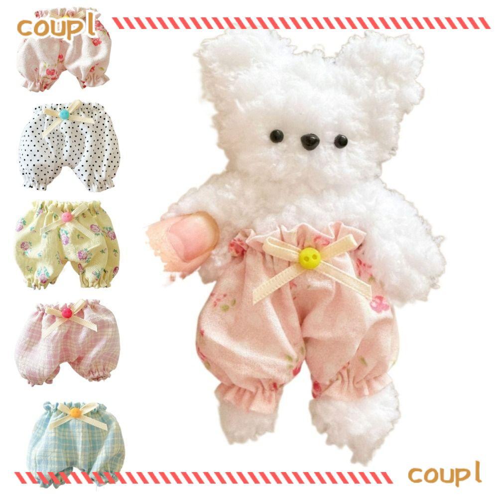 COUPL Mini Pants, Handmade DIY Doll Shorts, Vintage Replacement 10-15cm Dolls Dolls Clothes Cotton D