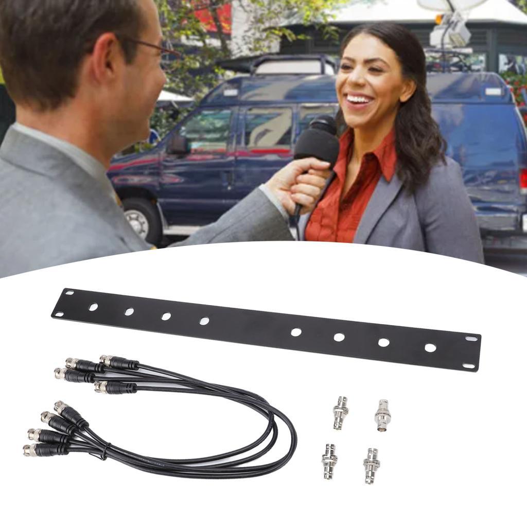 Haijiemall Gugxiom 1U ด้านหน้า Mount เสาอากาศ Rack Kit สําหรับ SLX SLX2 PGX2 SPGX24 PGX48 PG288 QLXD