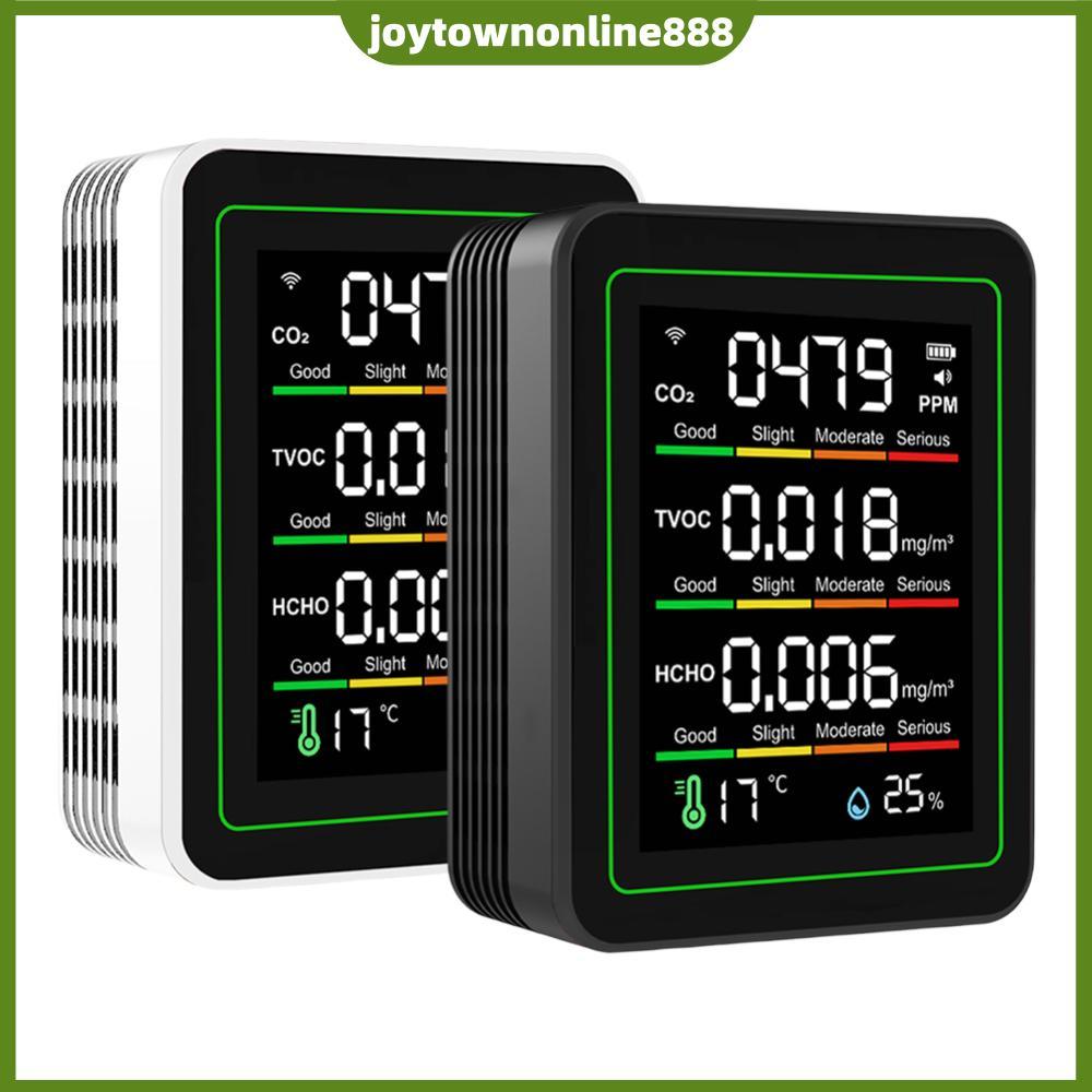 Smart Air Quality Monitor อุณหภูมิและความชื้นในร่ม WiFi Air Quality Detector Air Quality Tester สําห