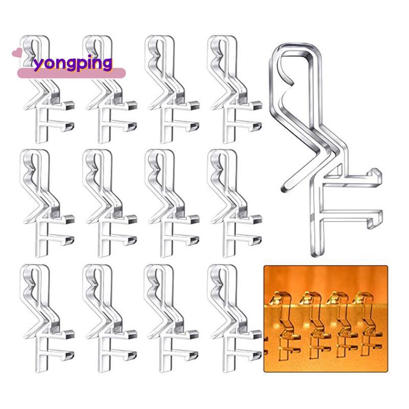 1-7/8 นิ้วช่องซ่อน Valance คลิปพลาสติกใส Valance คลิปสําหรับ Valance พร้อมร่องด้านหลัง ( 24 ชิ้น )