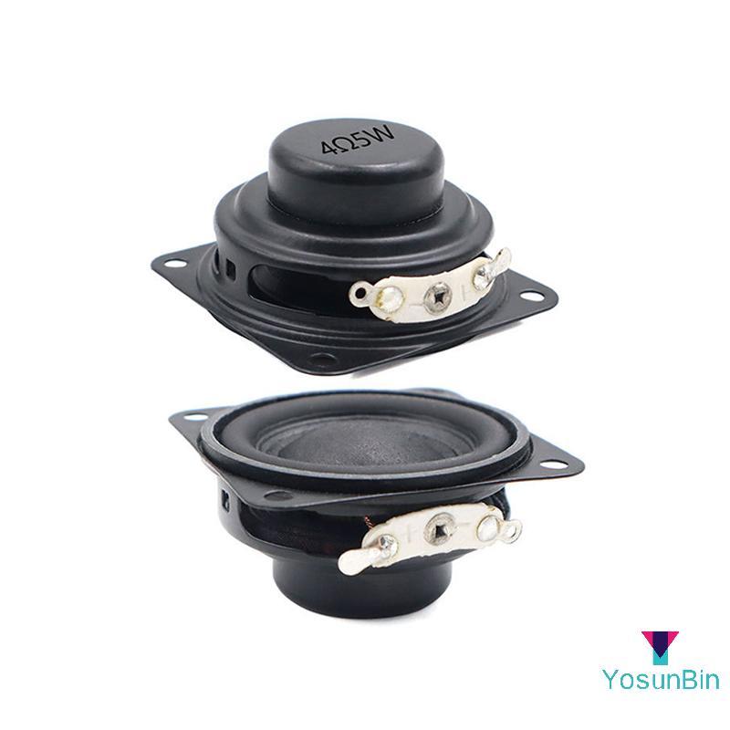 YosunBin] 1PC Full Range Audio Speaker 40MM 4 Ohm 5W HiFi Stereo Loudspeaker Speaker ใหม่