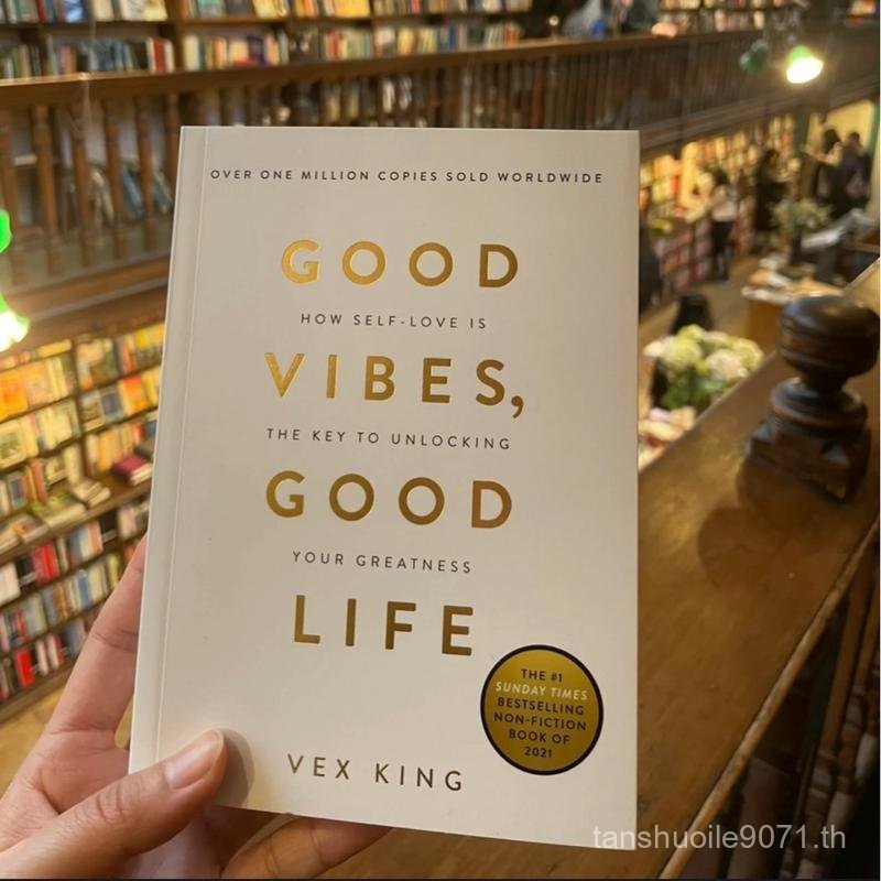 【TH LannaLume】【หนังสือภาษาอังกฤษ】 พร้อมส่งในไทย Good Vibes, Good Life by Vex King English book หนังส