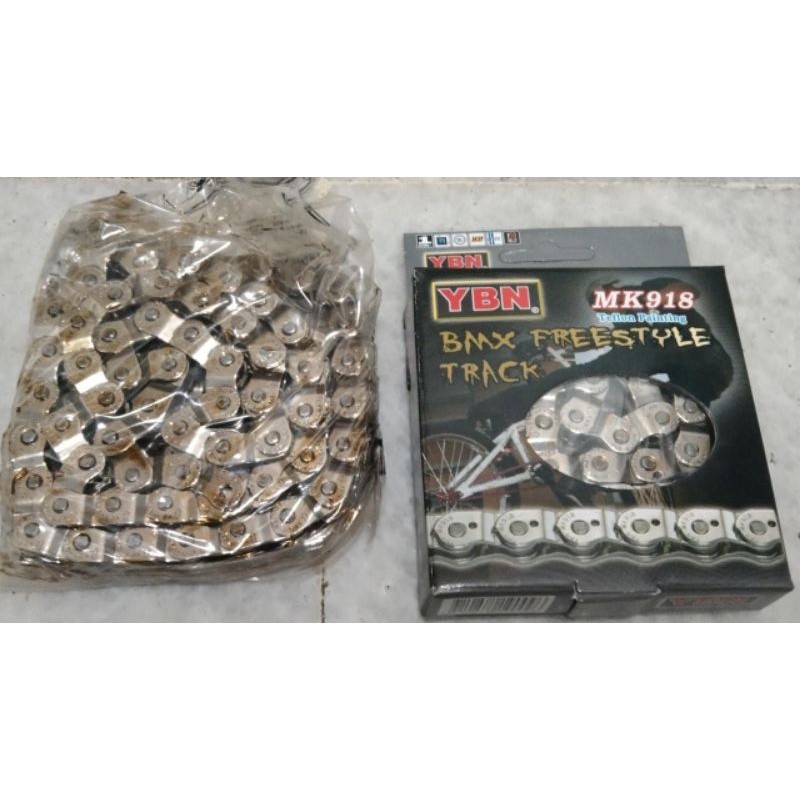 Yaban Ybn MK918 Single Speed 118L SILVER และ GOLD Chain