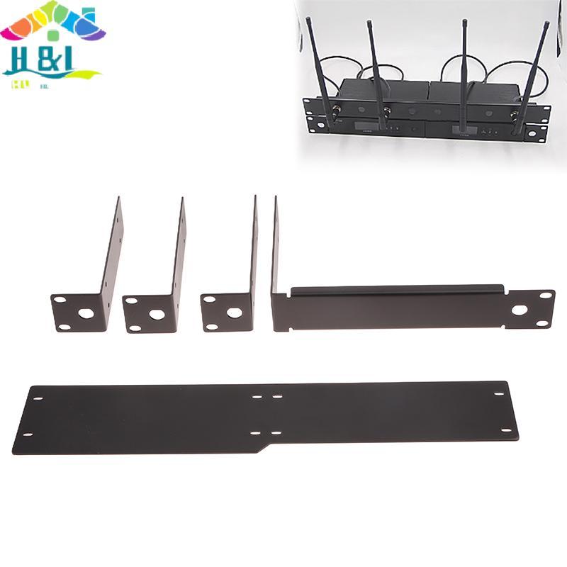 H & LRamount Ra กรอบโลหะสําหรับระบบไมโครโฟนไร้สายตัวรับสัญญาณไร้สายสําหรับ QLXD QLXD4 ULXD ULXD4 SLX