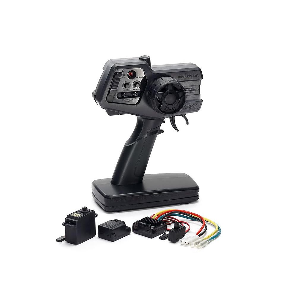 Tamiya RC System No.74 Fine Spec 2.4G Radio Set (with TEU-107BK) 45074[Direct from JAPAN]