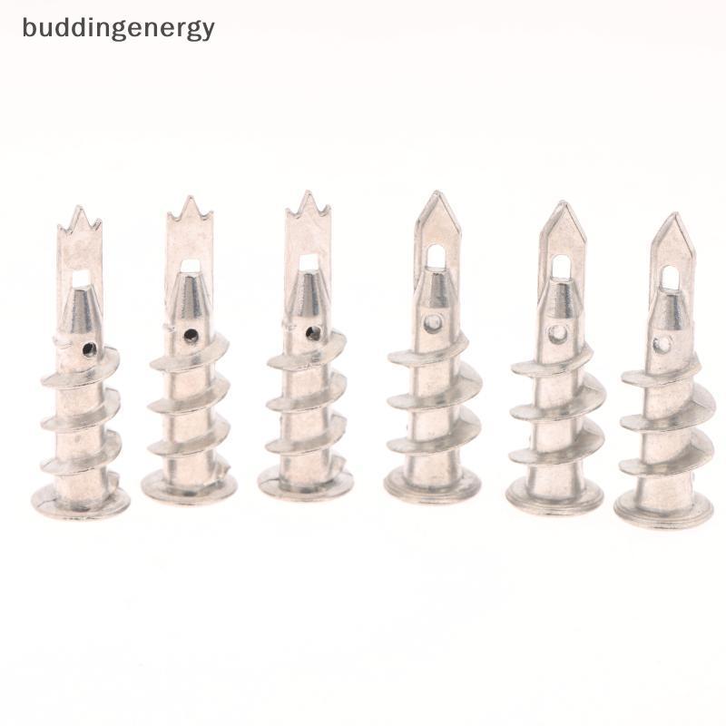 {BUDDI} 10 ชิ้นสังกะสีอัลลอยด์เหล็ก Self-Drill Anchor 13*41 มม.Splasterboard Drywall Anchor Hollow W