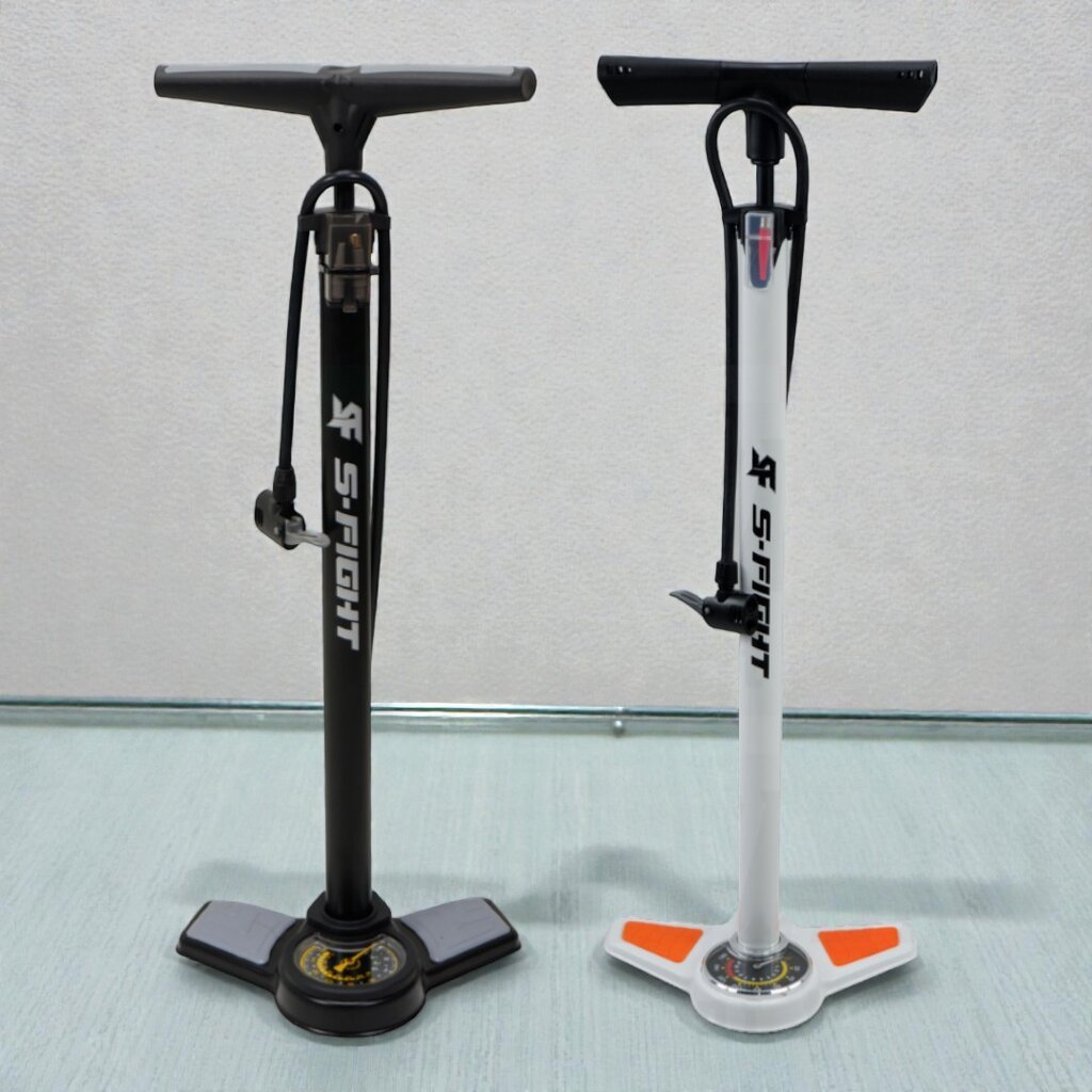 สูบจักรยานตั้งพื้น S-FIGHT รุ่น S445 อัดได้ถึง 160 PSI