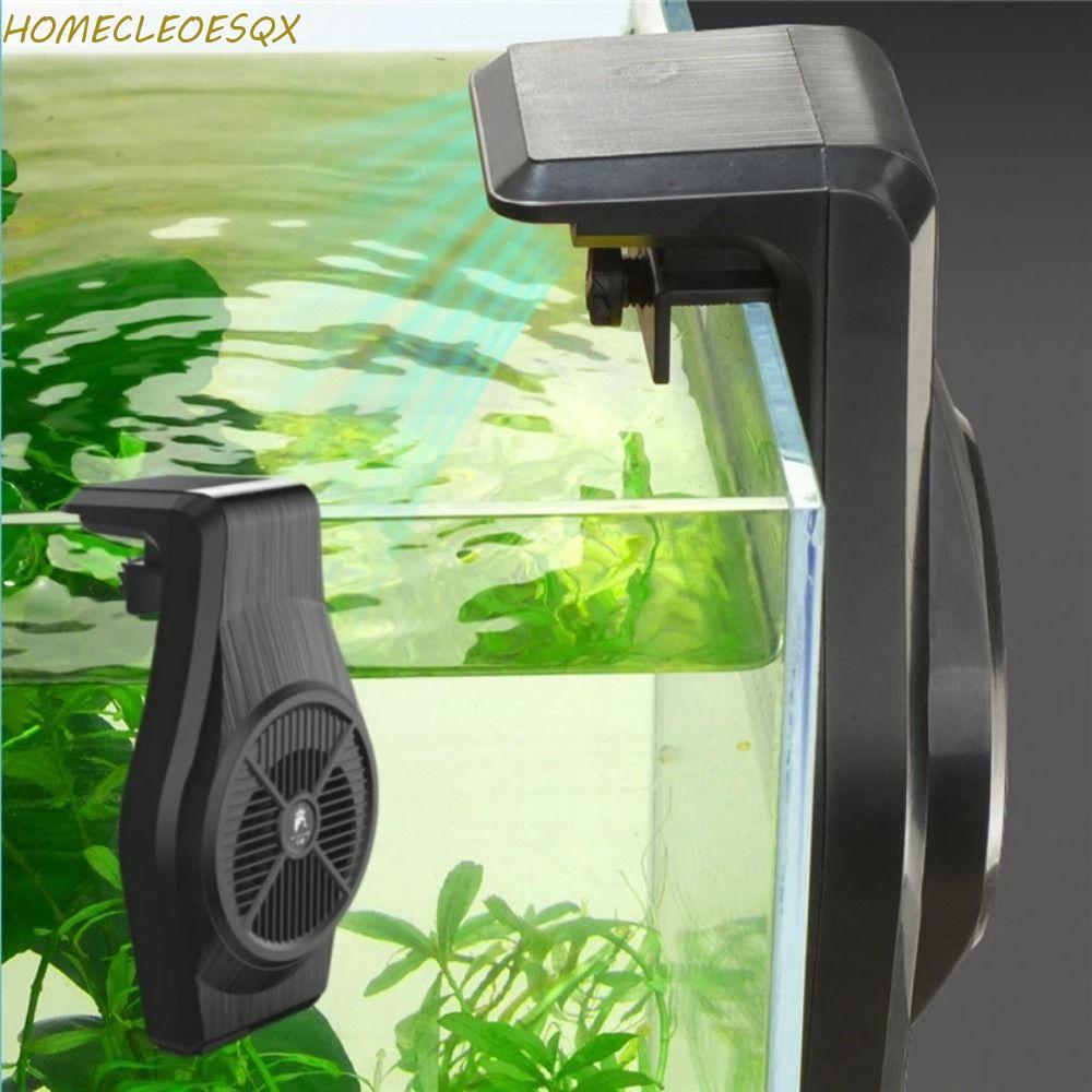 HOMECLEEOESQX Fish Tank Cooling Fan, ปรับแขวน Aquarium Chiller พัดลม, Aquarium Accessories Simple Mi