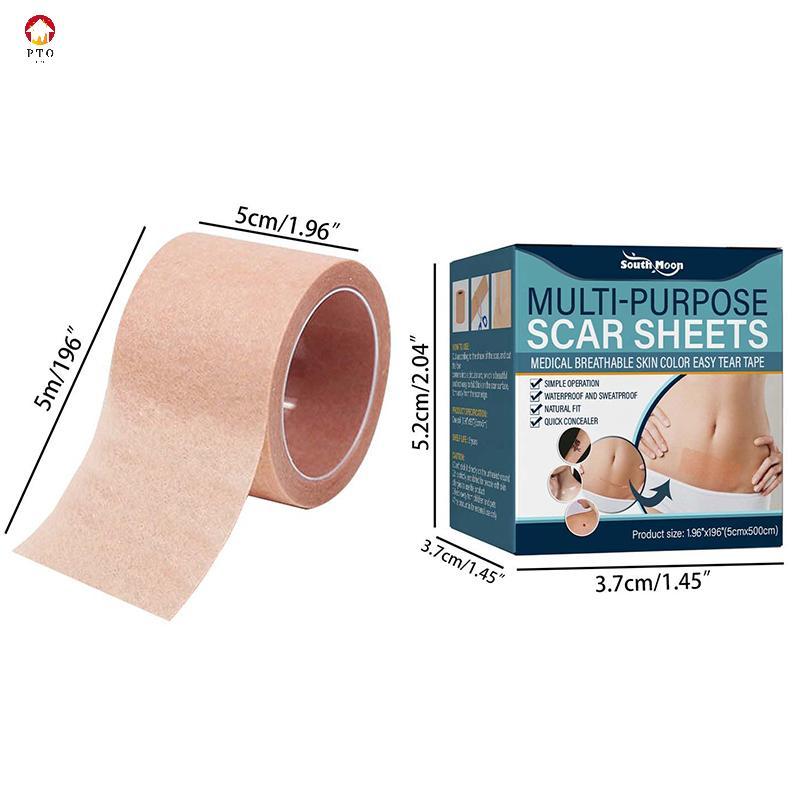 [pto] 1 ม้วนสีผิวโทนคอนซีลเลอร์ Tattoo Stiers Cover Up Tattoo Burn Scar Birthmark Invisible Patch เท