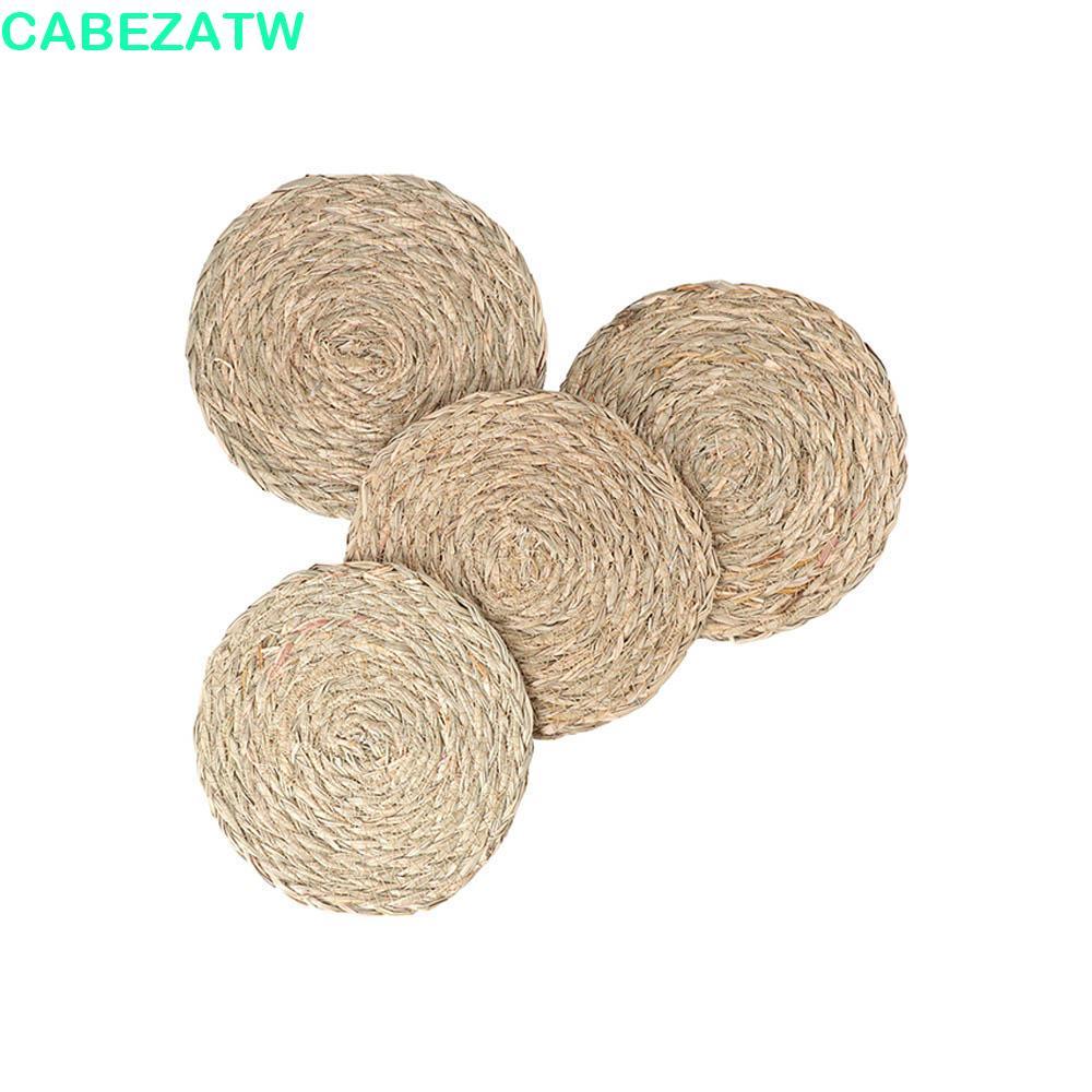 CABEZATW Placemat สาน Handmade ตาราง Mats Home N1N อาหารค่ําตาราง Pads