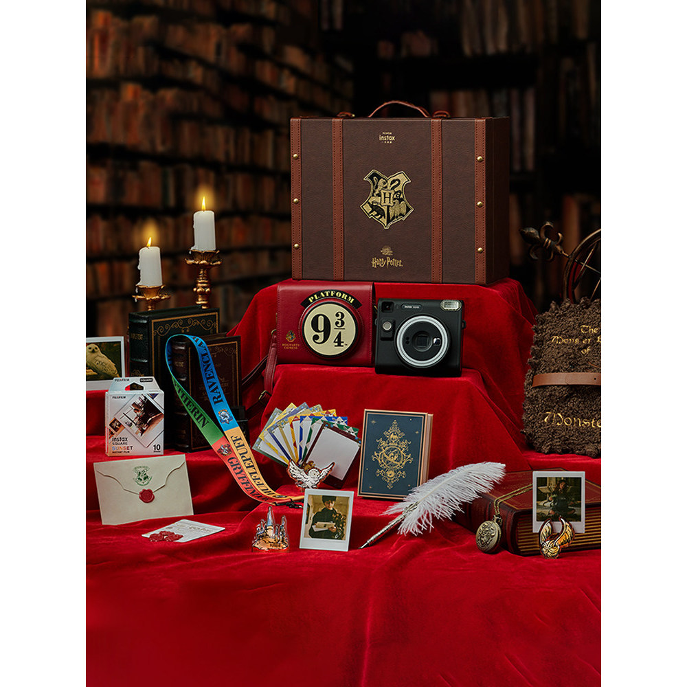 Fuji instax SQ40 Polaroid Harry Potter Joint Gift Box Square Camera sq1/mini90 Retro