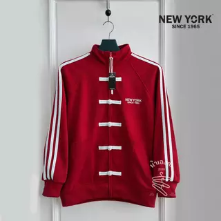 NEWYORK 1965 กระดุมจีน (ปักอก) เสื้อคลุมแขนยาว เสื้อกันแดด
