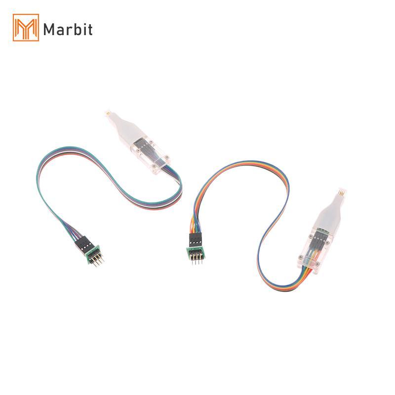 Marbit Sop8 W-son ชิปดาวน์โหลด Burn เขียน Probe ฤดูใบไม้ผลิเข็มแฟลช Eeprom ชิป Burner สาย null