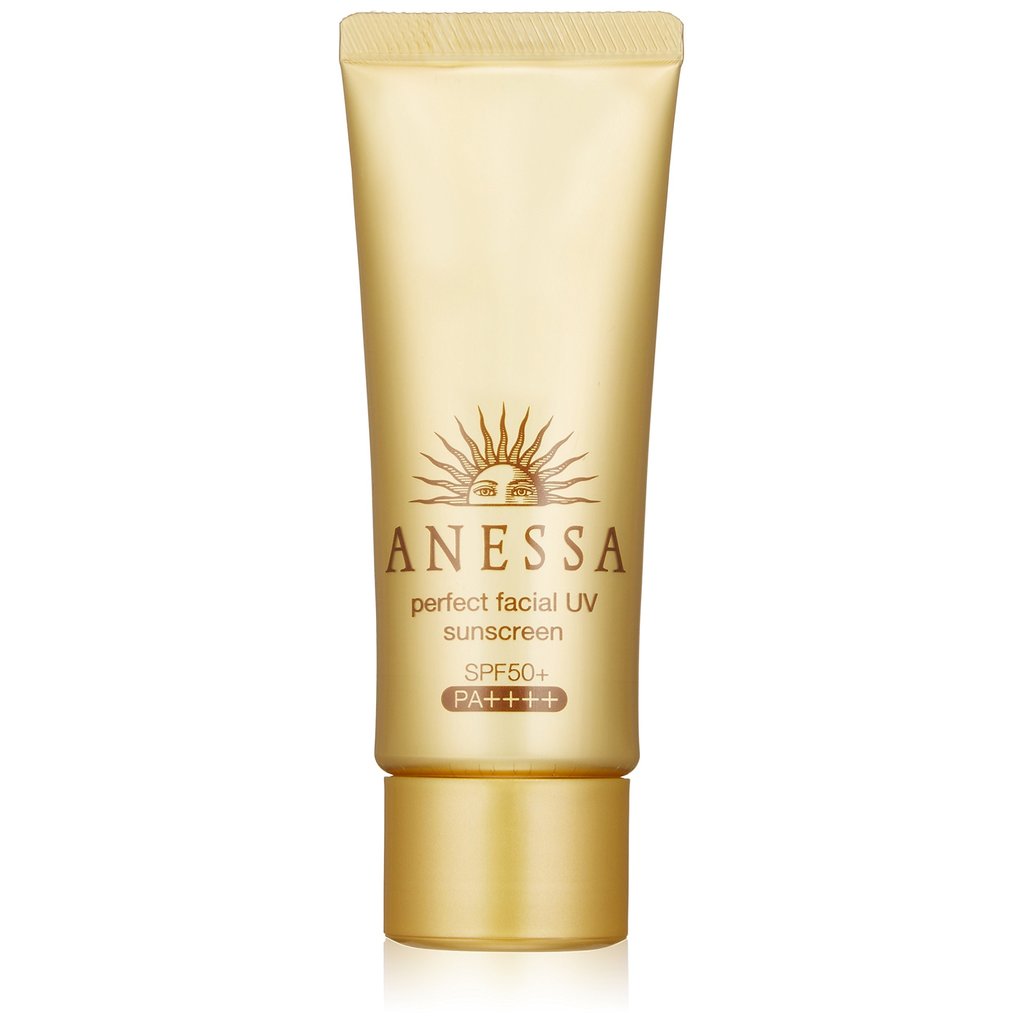 Anessa Perfect Facial UV SPF50+ PA++++ ครีมกันแดดหน้า (Super Waterproof)ปกป้องผิวจาก UV พร้อมบำรุงให