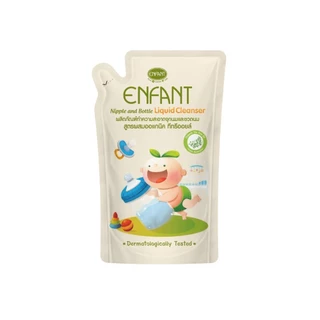 Enfant ผลิตภัณฑ์ทำความสะอาดจุกนมและขวดนม สูตร Double Cleanser (อองฟองต์)