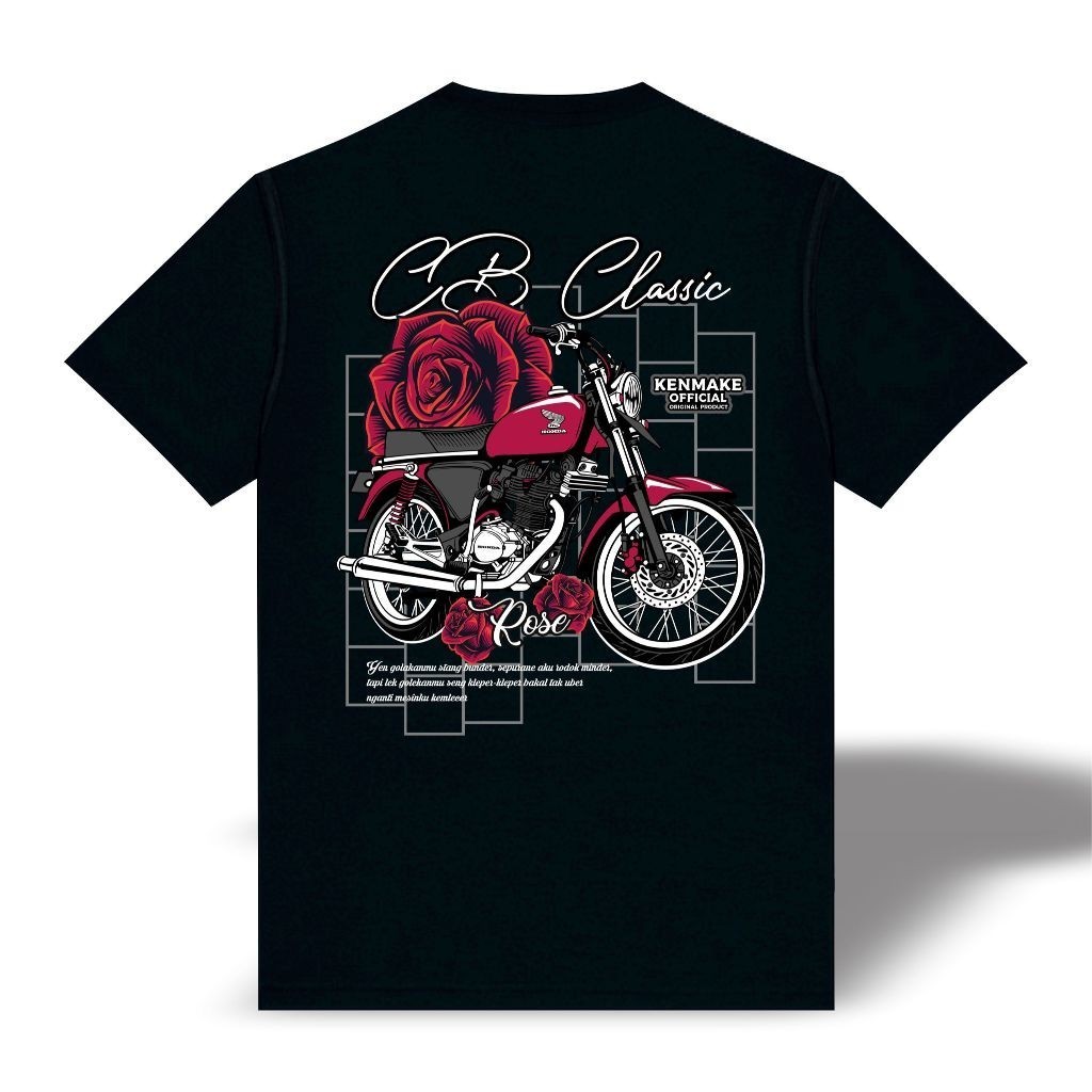 เสื้อยืด CB kenmake เสื้อยืด CB classic สําหรับผู้ชายและผู้หญิง
