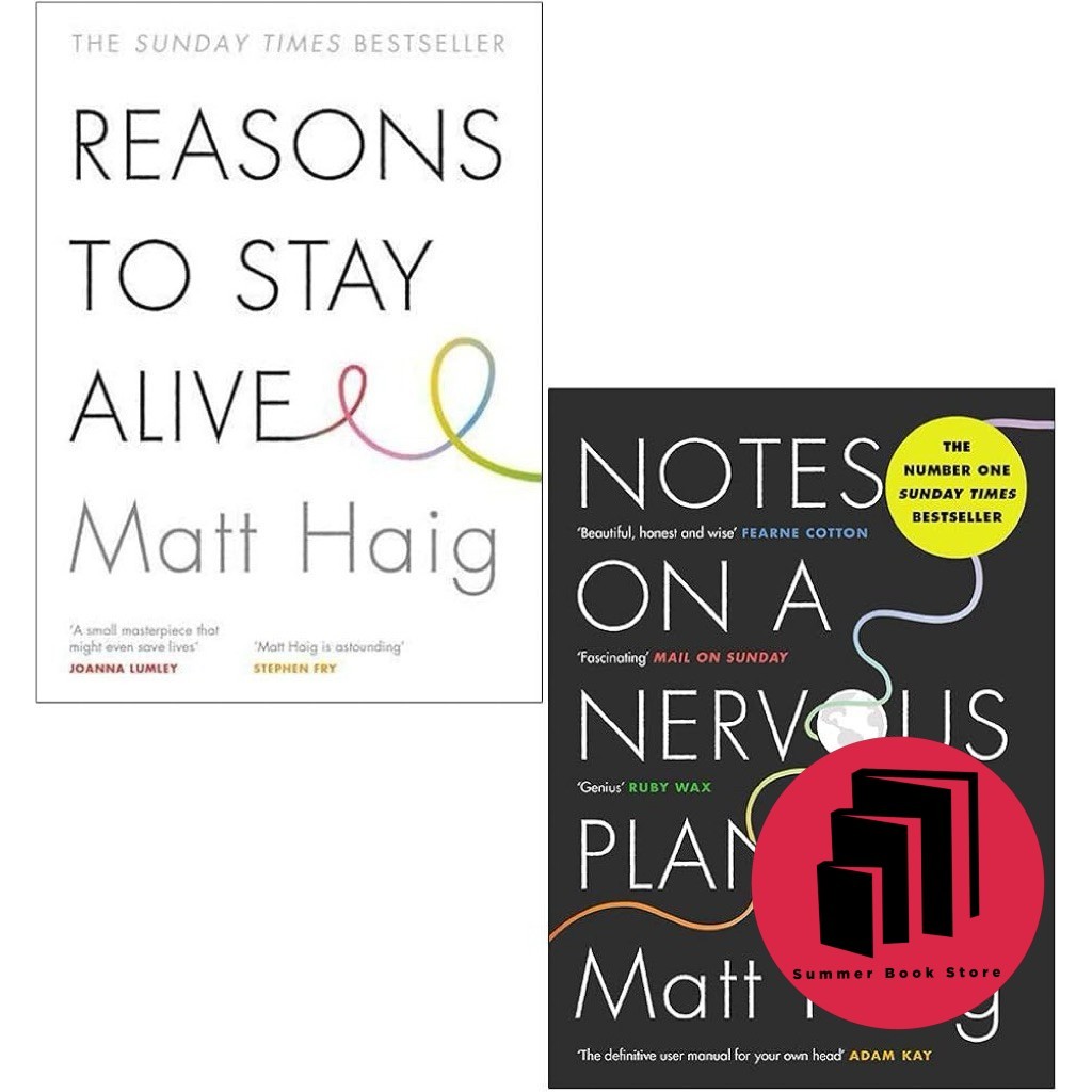 Reasons To Stay Alive / Notes On A Nervous Planet by Matt Haig - Self Help - จิตวิทยา - สุขภาพจิต - 