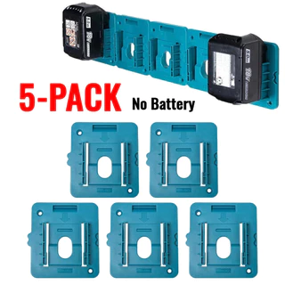 1-5PCS ผู้ถือแบตเตอรี่สําหรับ Makita /DAYI /Dewalt /OSUKA 18V Li-ion แบตเตอรี่ Mounts Dock (ไม่มีแบตเตอรี่)
