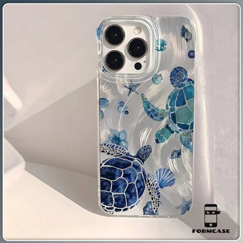 เส้นด้ายขนนกสีเงิน สวยมาก ส่งจากไทย โลกใต้น้ำลึก for iPhone 16 15 14 plus เคสไอโฟน 13 12 11 PRO MAX X XS MAX XR 7/8PLUS ราคา ถูกที่สุด ดีลบีเคเค