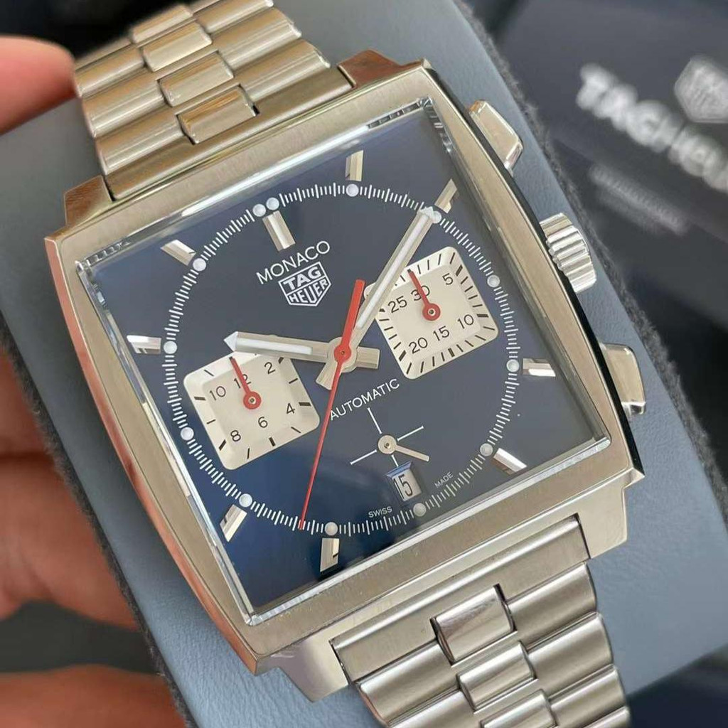 TAG Heuer Monaco CBL2111.BA0644 นาฬิกาผู้ชายกลไกอัตโนมัติ